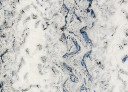 2 Yard Luxe Cuddle Cut Snowyowl Navy