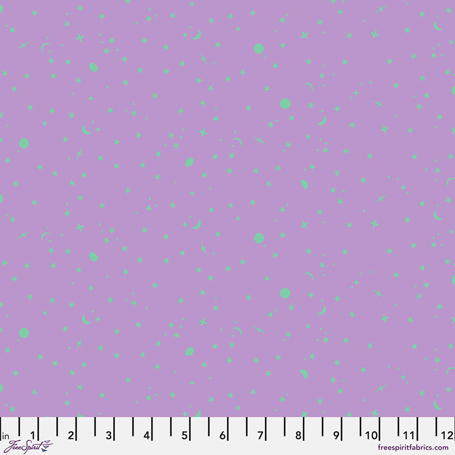 TULA'S TRUE COLORS Space Sprinkles Frozen Berry Yardage