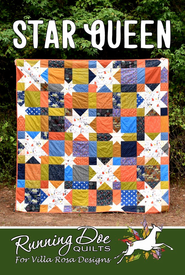 Deals Queen Size Star Quilt #117