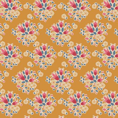 TILDA Creating Memories - Lulu Saffron Yardage