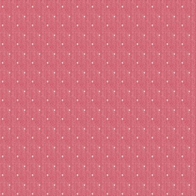 TILDA Creating Memories - Woven Tinydot Red Yardage