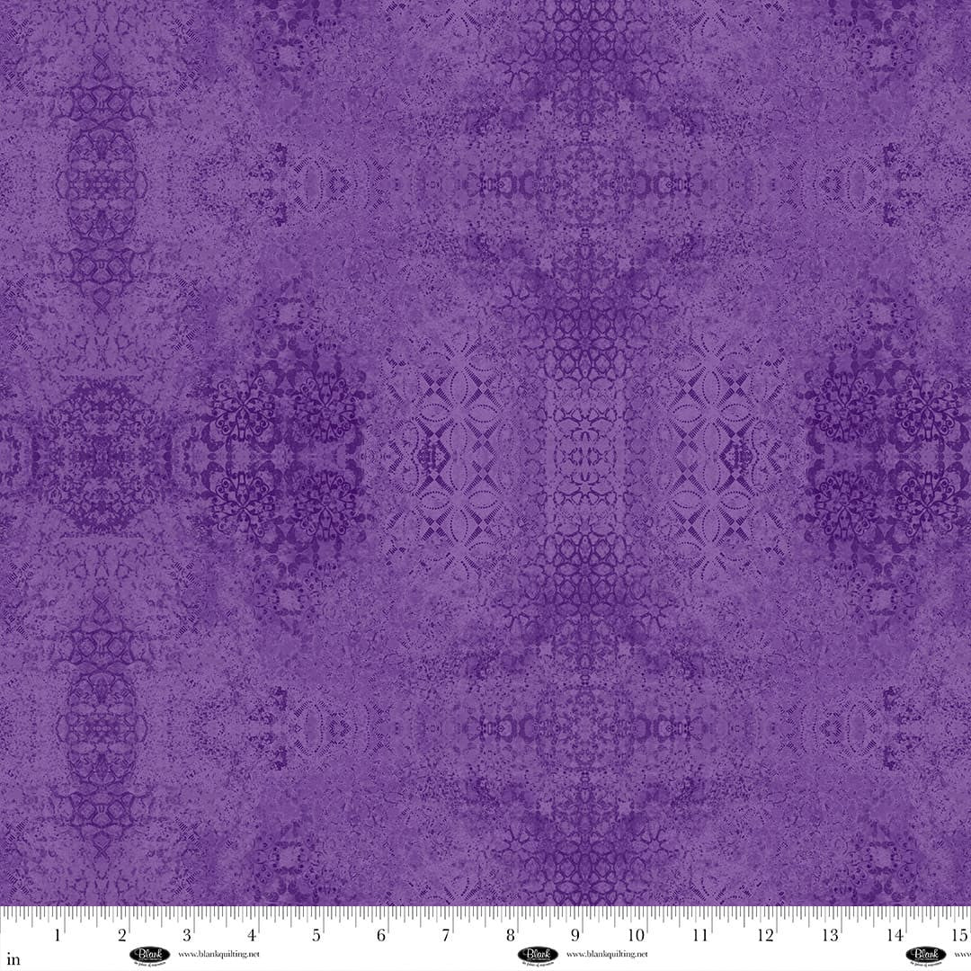 CASABELLA 108" Textured Demask Purple Wide Back Yardage