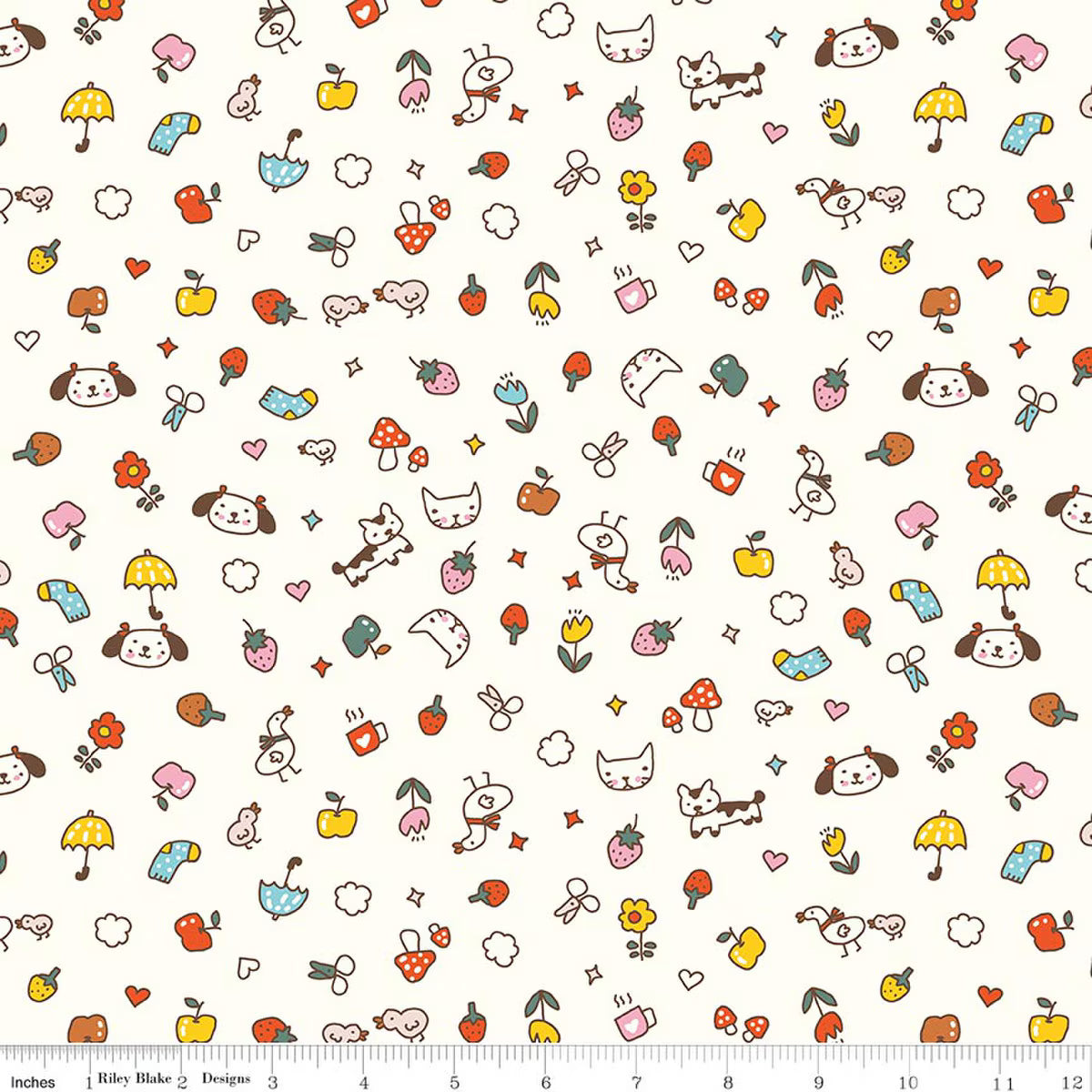 SERENDIPITY 2 Toss Cream Yardage