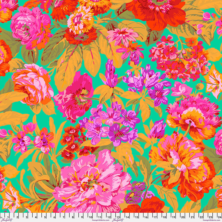 KAFFE FASSETT COLLECTIVE Voluptuous Green Yardage