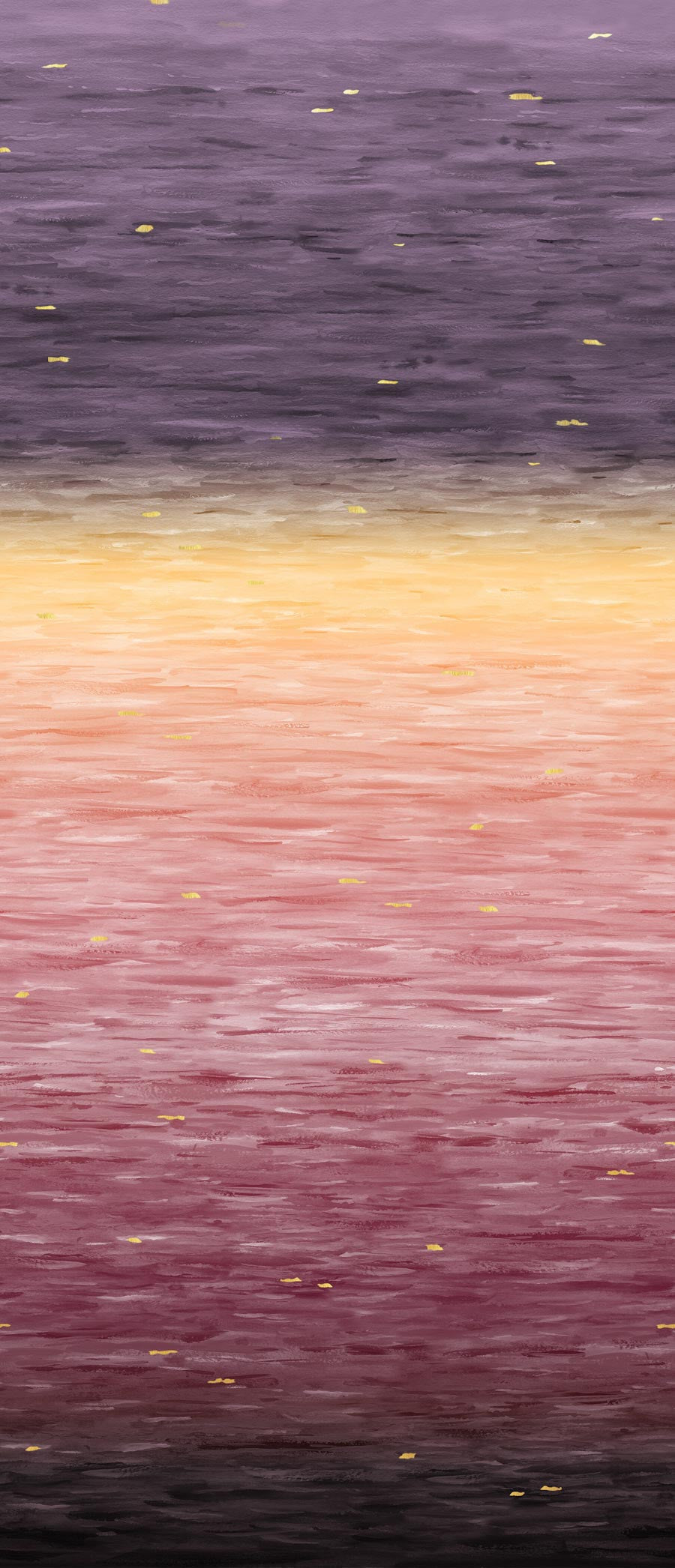 GO WITH THE FLOW 108" Watercolor Ombre Pansy Wide Back Yardage