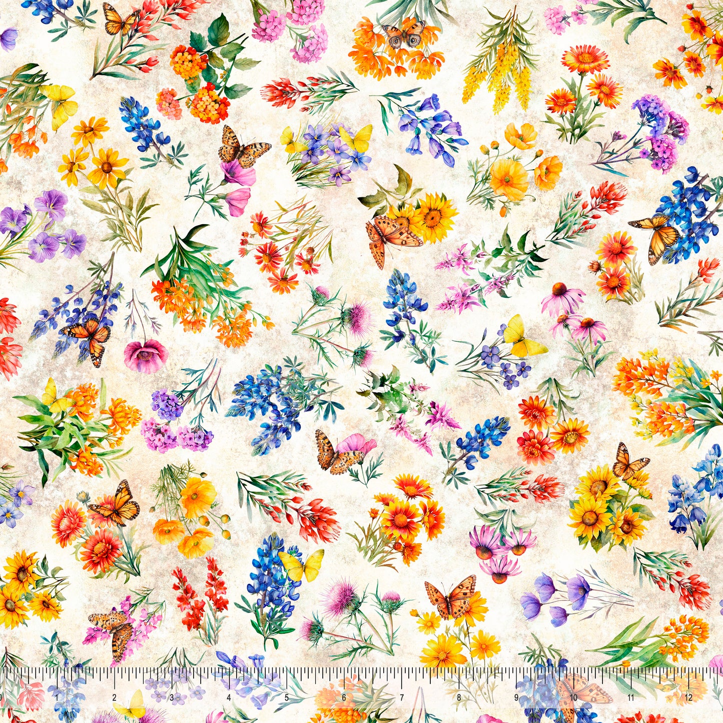 ALL TEXAS SHOP HOP 2026 Texas Wildflowers Oatmeal PRE-ORDER