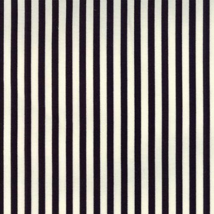 ESSENTIALLY YOURS Black & White Essential Stripe Yardage