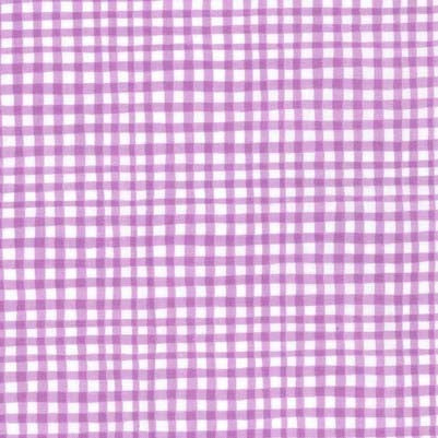GINGHAM PLAY Lavender Yardage