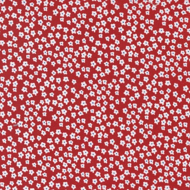 GRAZE Blooms Red Yardage