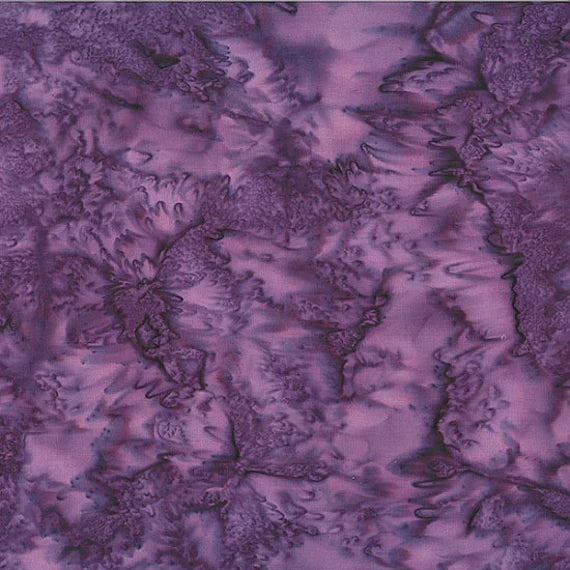 2yds Batik Dusty Plum Remnant