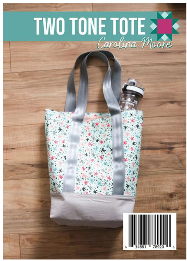 Two Tone Tote Pattern