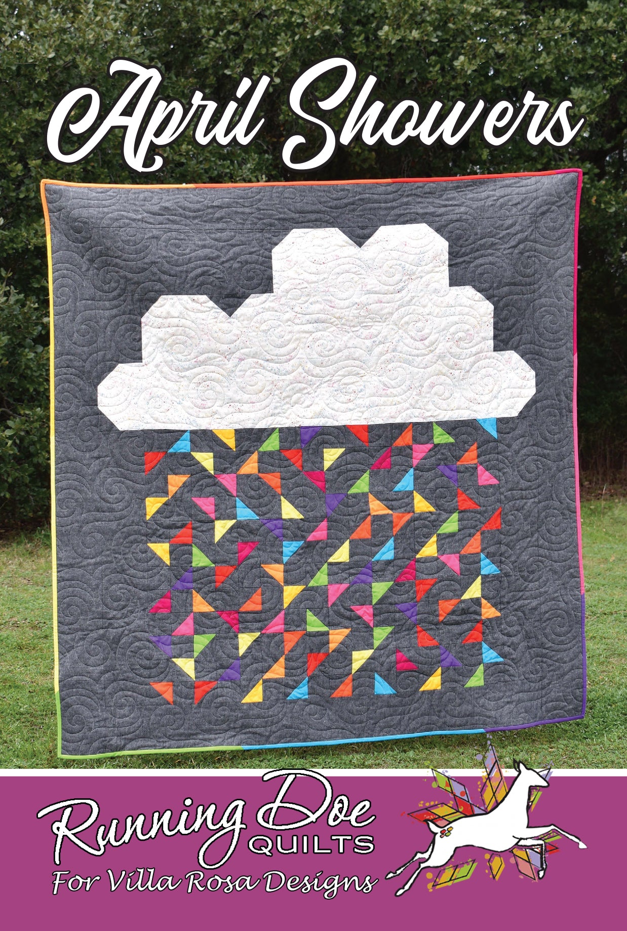 April Showers Pattern Digital Download