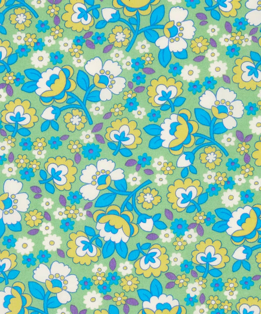 LIBERTY OF LONDON Tana Lawn Dancing Posies (A) Yardage