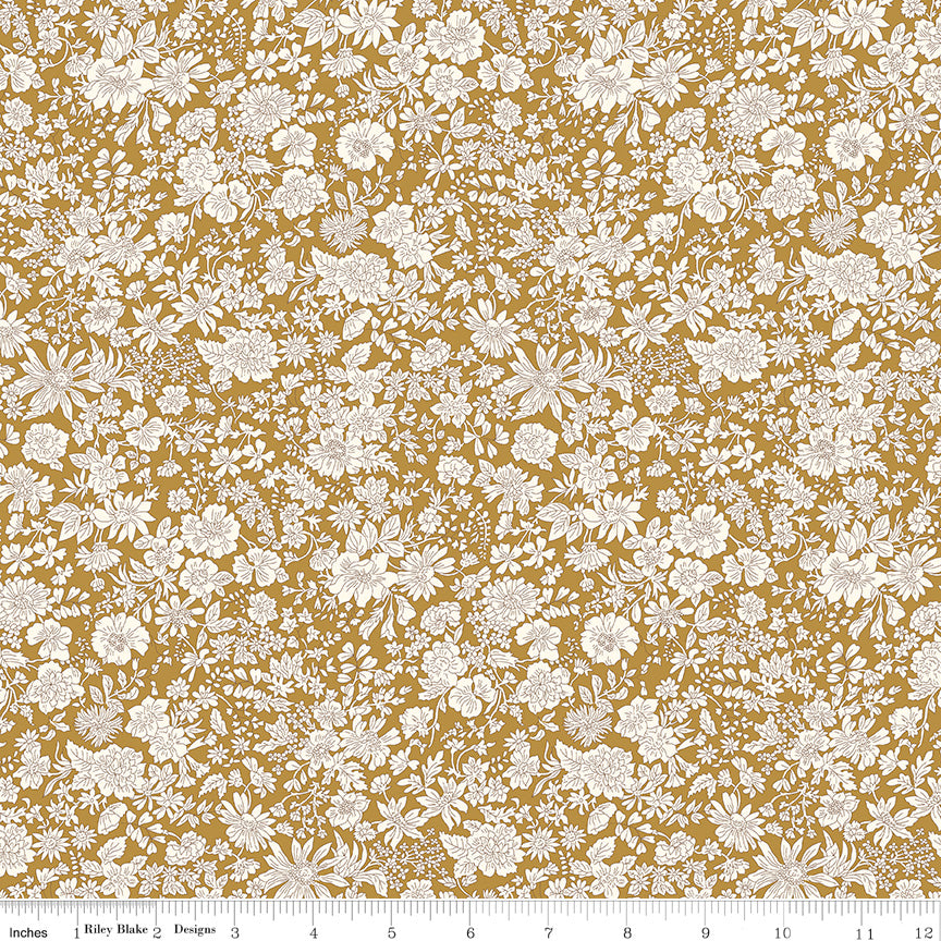 THE EMILY BELLE COLLECTION Golden Ochre Yardage