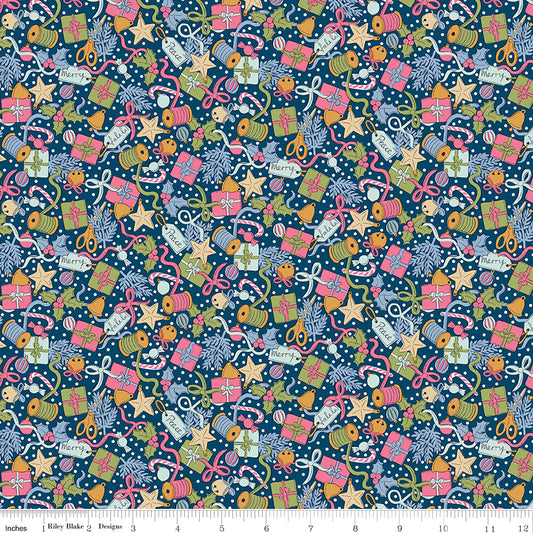 FESTIVE GREETINGS Festive Gifting B Yardage