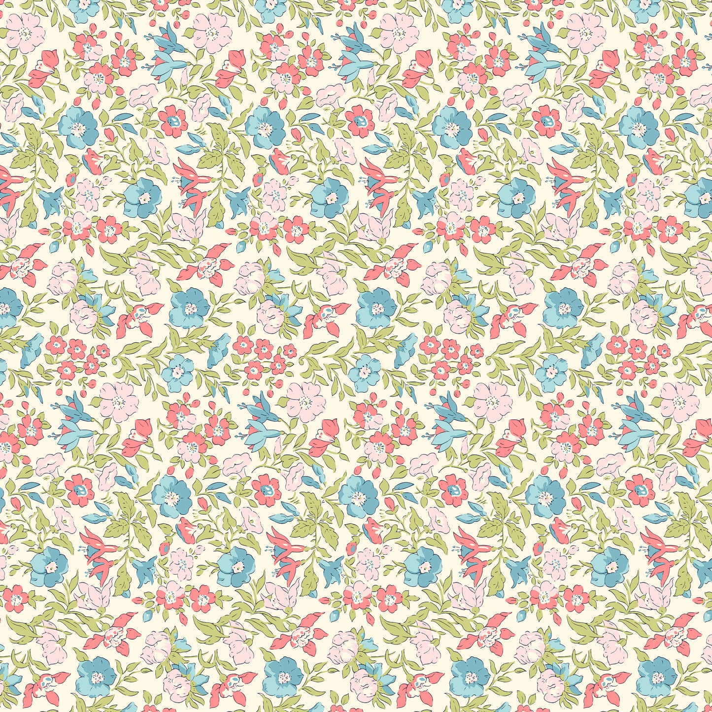 EVERLASTING Mamie Flower B Yardage