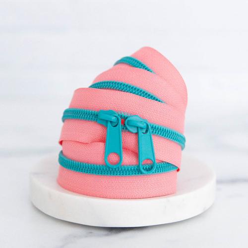 30" Zipper Flamingo SSCZ44 Stitch Supply#1