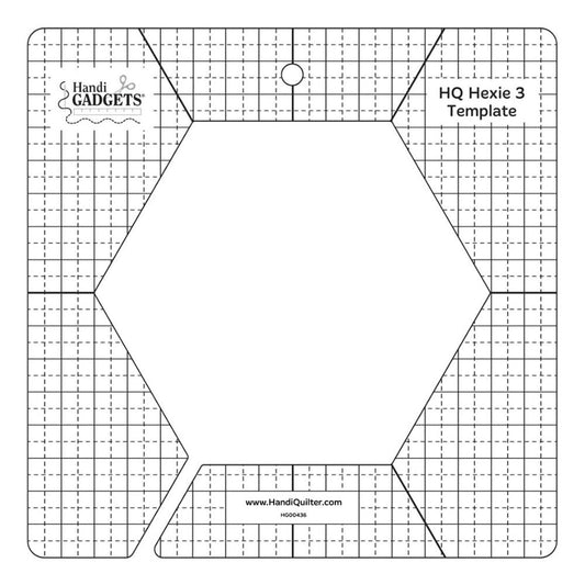 HQ Hexie 3 Template - Handi Quilter Ruler