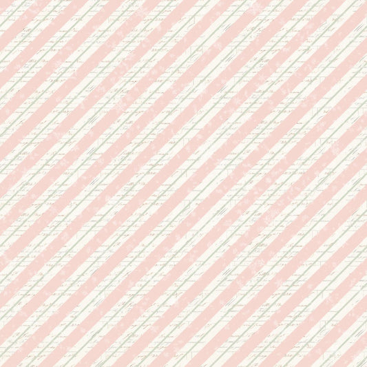 CHRISTMAS MAGIC Bias Stripe Yardage