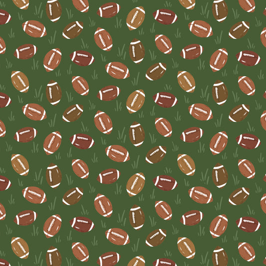 TOUCHDOWNS & TAILWAGS- Pass the Pigskin