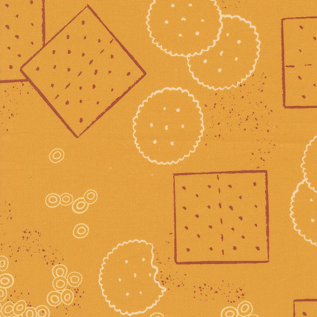 FOR MY BOYS Milo Food Honey Yardage