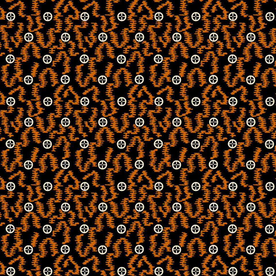 MR MOON Zig Zag Geo Yardage