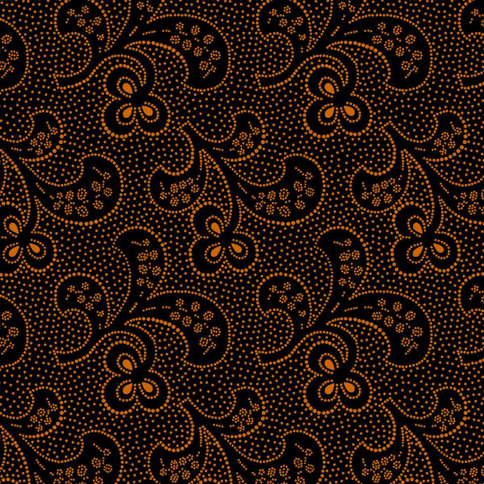 MR MOON Abstract Leaves Yardage