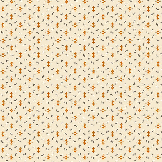 MR MOON Triangles & Dots Yardage