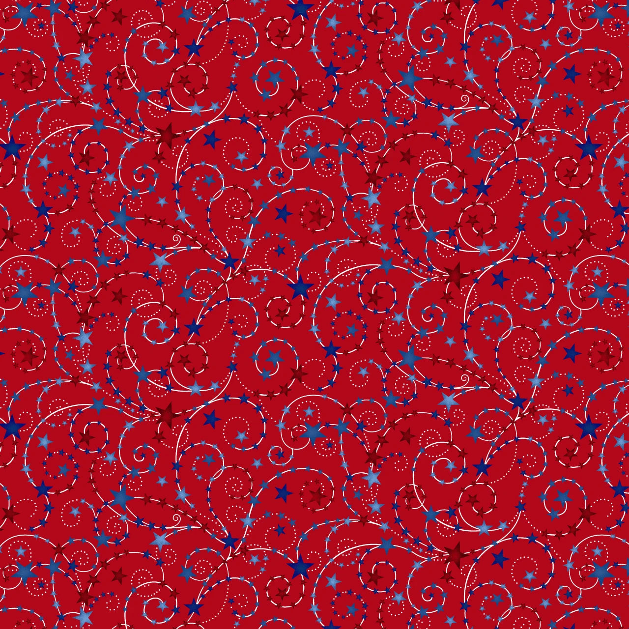 STAR SPANGLED 108” Wide Back Yardage