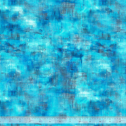 Interwoven Blue Yardage