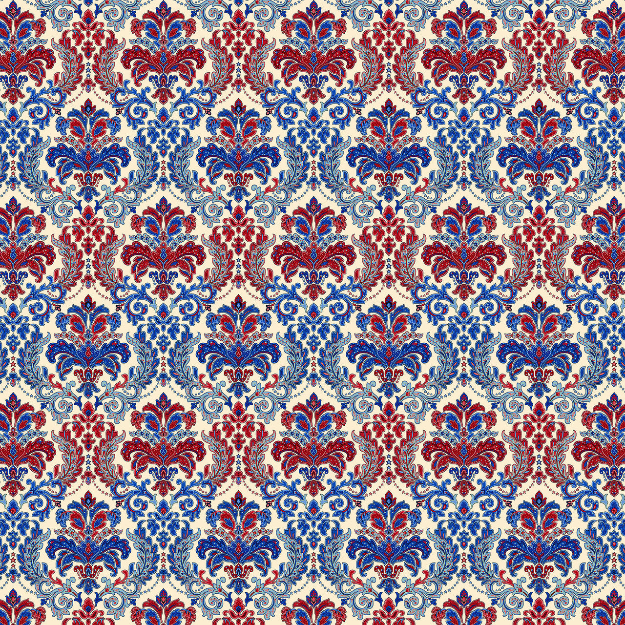 LIBERTY DAMASK Cream 108" Wide Yardage