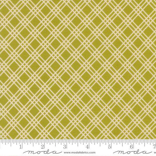 HAPPY DAZE Picnic Plaid Grass Yardage