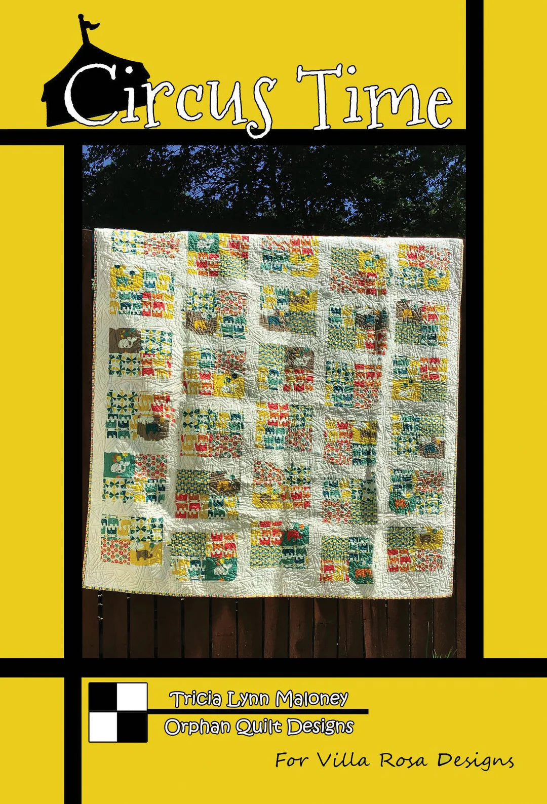 Circus Time Pattern Digital Download