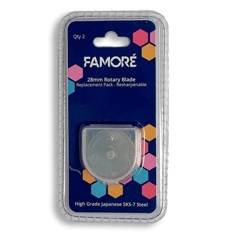 28mm Rotary Blade Replacement Pack - 2pc