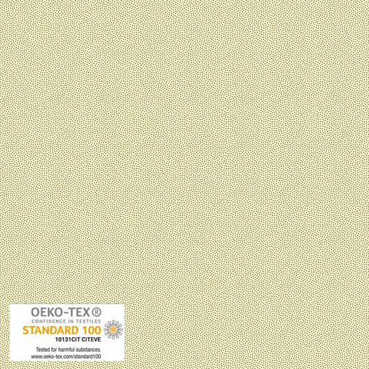 PETITS POINTS Dots CREAM GREEN Yardage