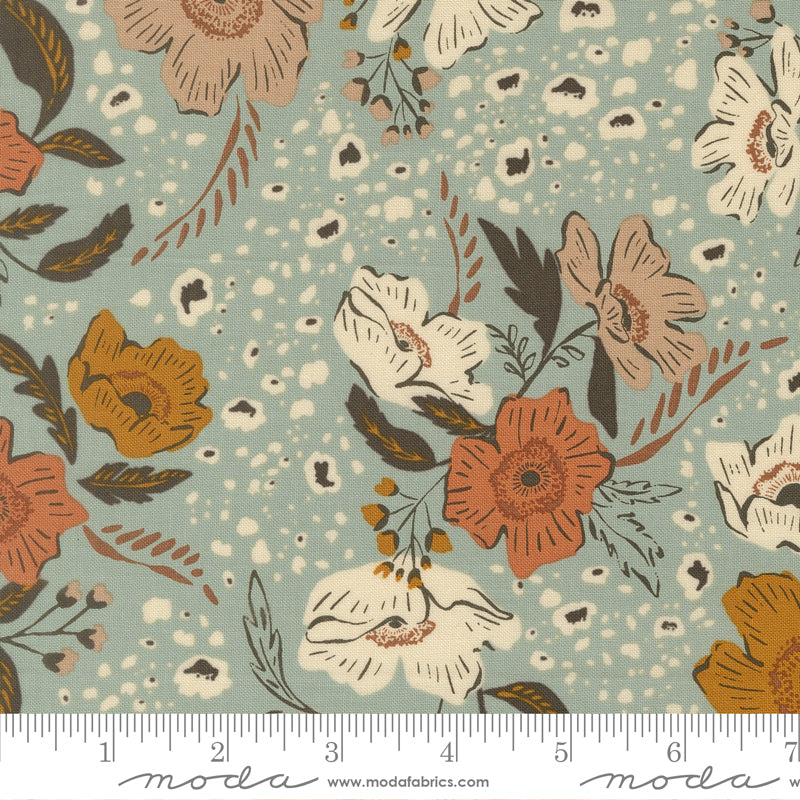 WELLSPRING Storm Florals Yardage