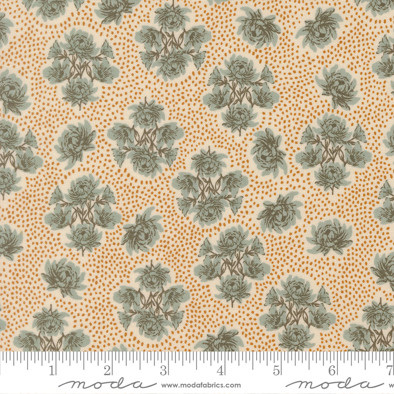 WELLSPRING Storm Floral Dots Yardage