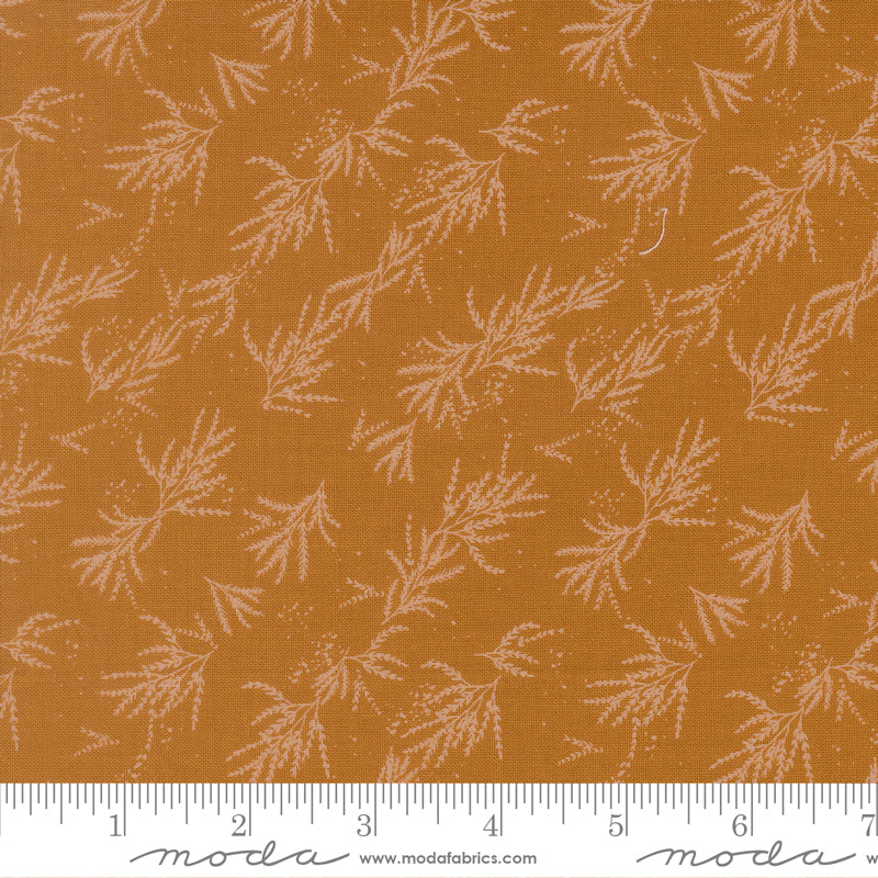 WELLSPRING Caramel Branches Yardage