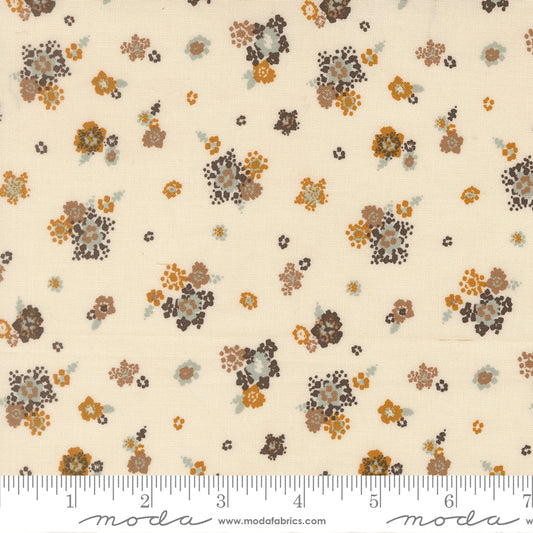 WELLSPRING Eggshell Micro Florals Yardage