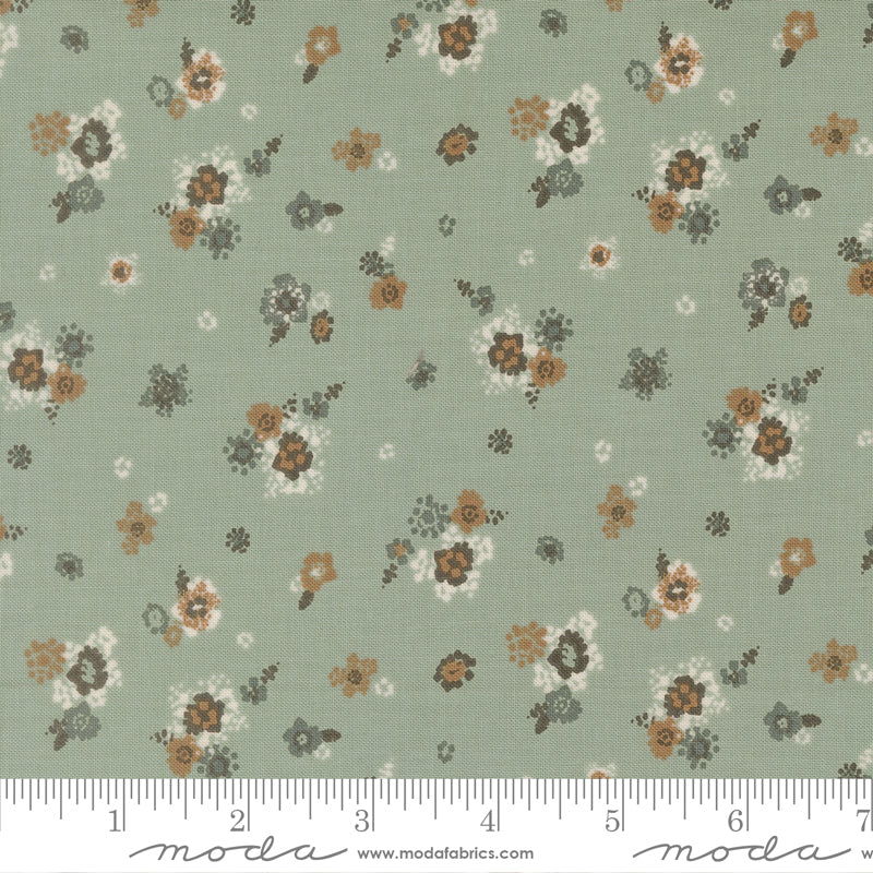 WELLSPRING Storm Micro Florals Yardage