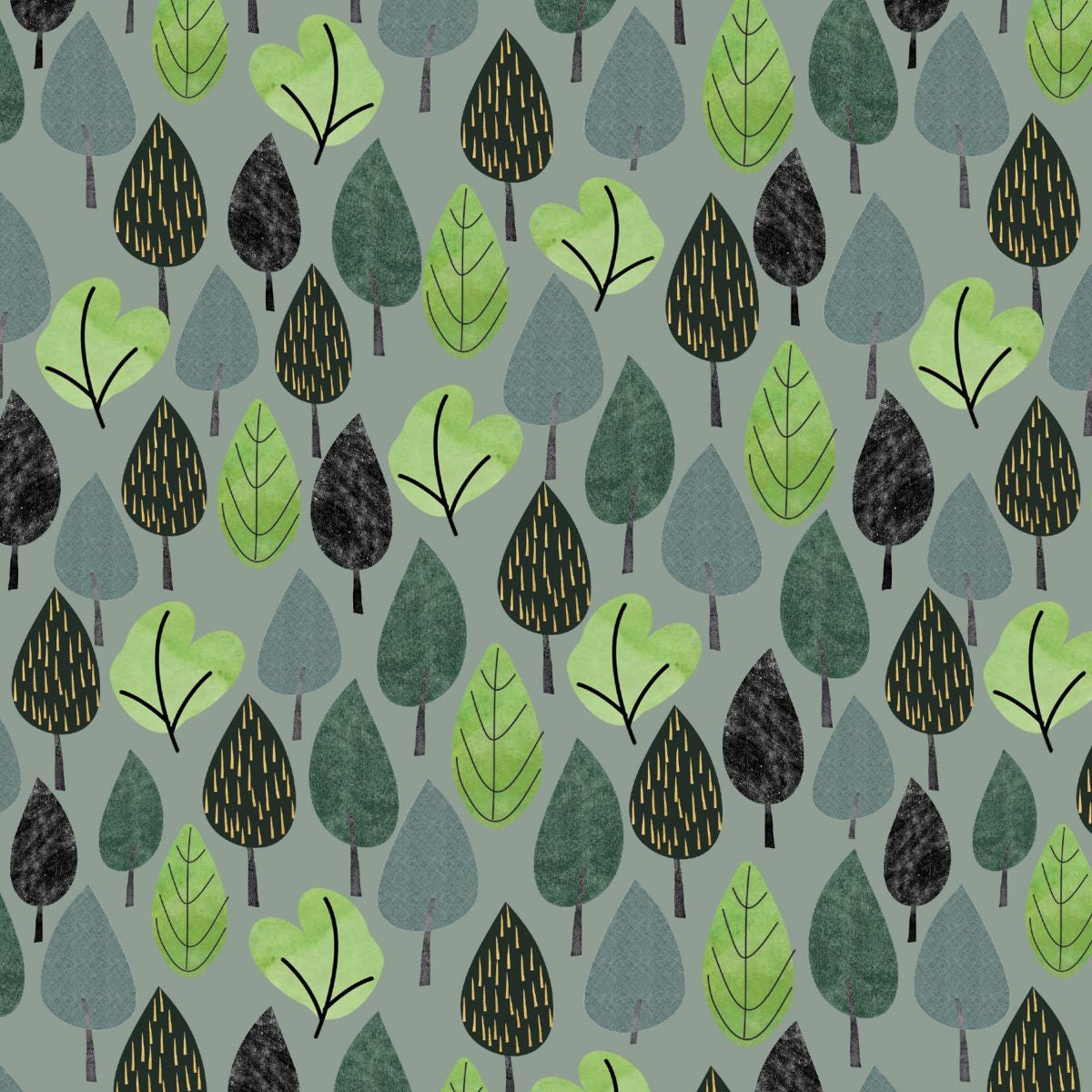 HIGHLAND NATURE WALK Trees Yardage