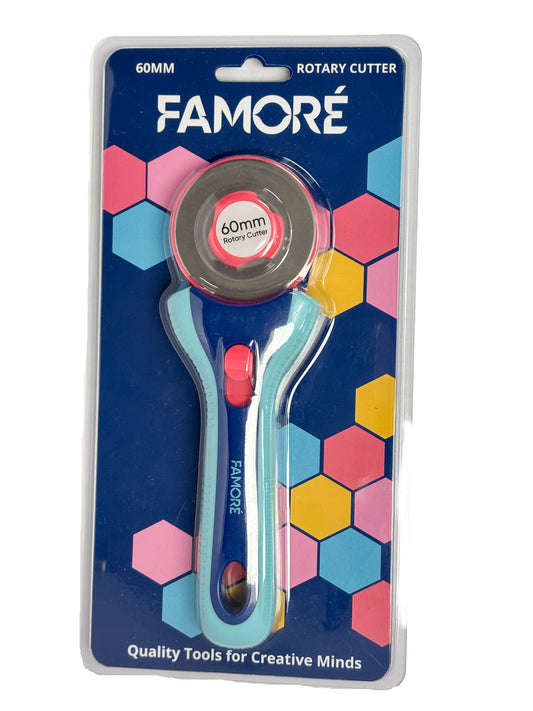 Famore Rotary Blade Handle & Blade Bundle 60mm