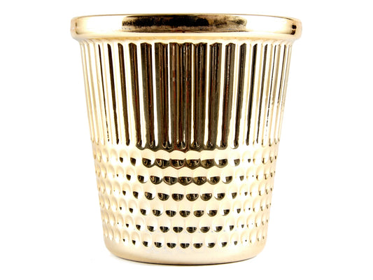 Rose Gold Thimble Craft Container