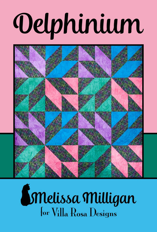 Delphinium Pattern Digital Download