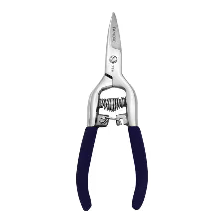 Famore Rag Quilt Spring-Action Locking Scissor Snips 6-1/2in