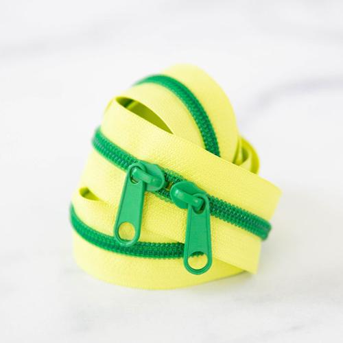 30" Zipper Lemon Lime SSCZ14 Stitch Supply#1