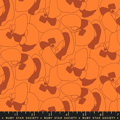 MEMENTO Orange Seagrapes Yardage