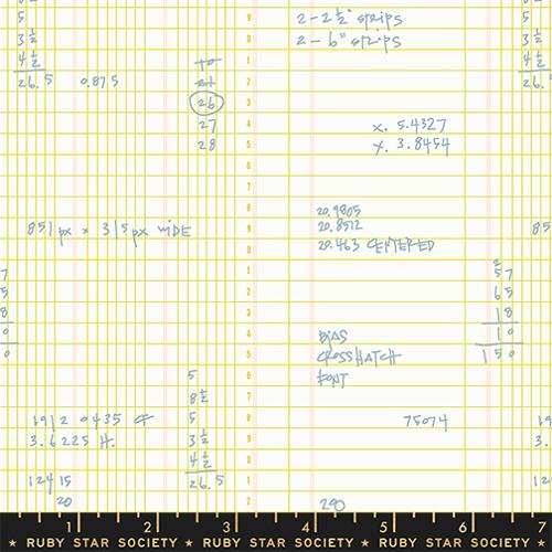 MEMENTO Citron Ledger Yardage
