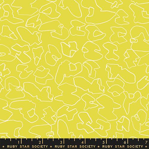 MEMENTO Citron Walnuts Yardage