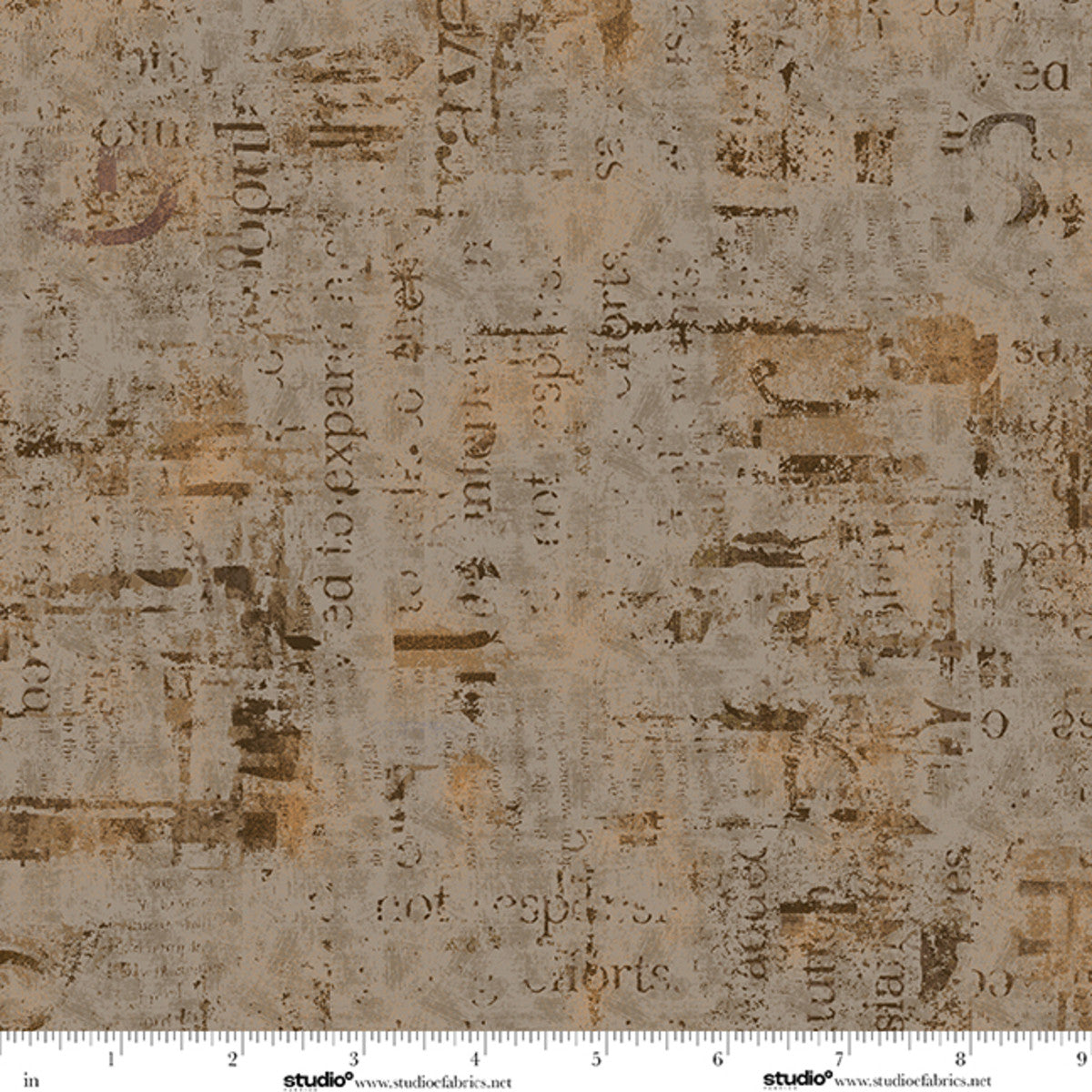 JUST SAYIN! Sepia Yardage